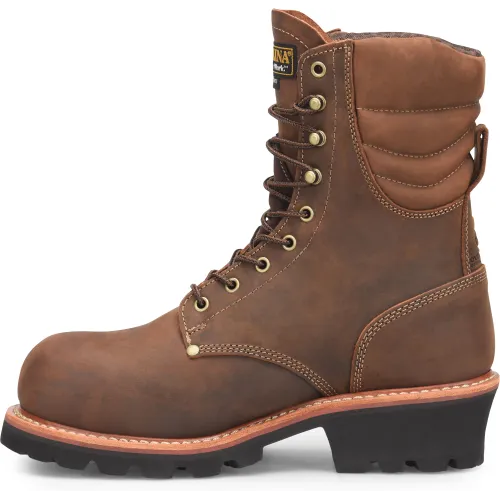 Carolina Men's Hemlock 9" Composite Toe Waterproof 400G Logger Work Boot - CA9834