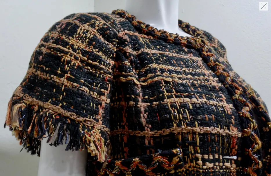 Chanel Runway Tweed Skirt Set