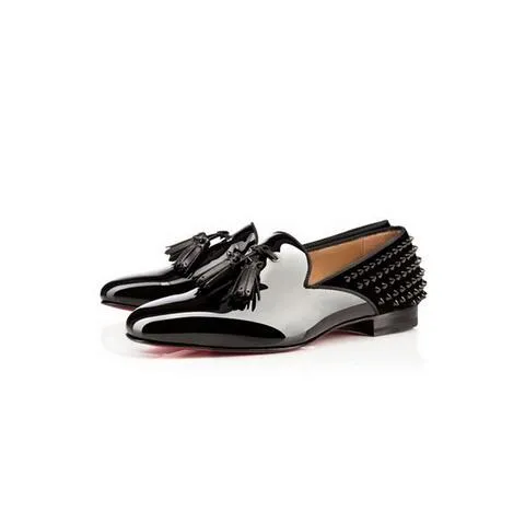 Hot Fashion  Men Shoes Slip On Rivets Stud Tassel Suede/Leather Men Loafers Flats uarache Sapato Feminino Shoes Mens