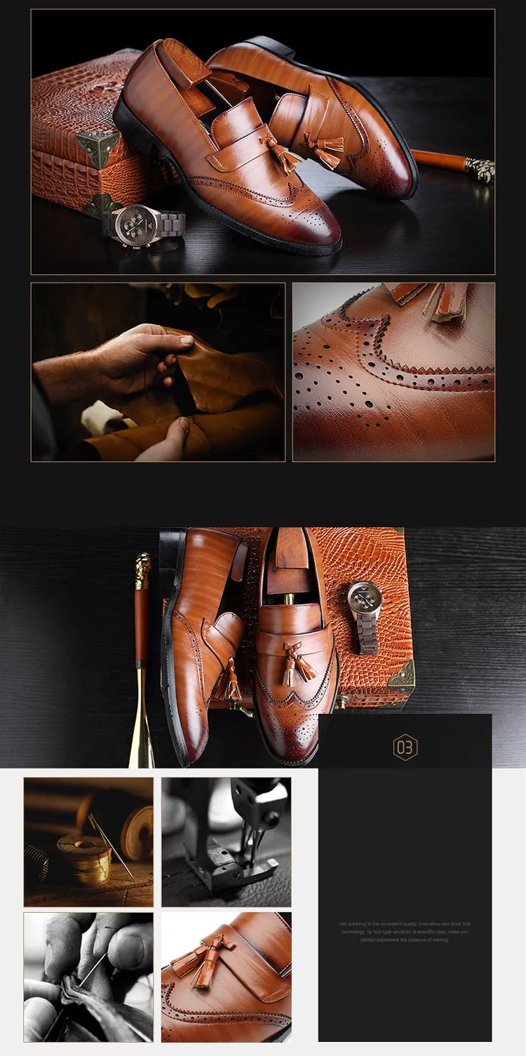Men's Tassel Loafers.