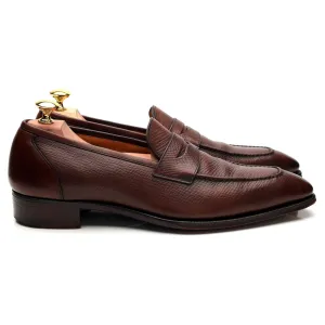 'Monaco' Brown Leather Loafers UK 8 E
