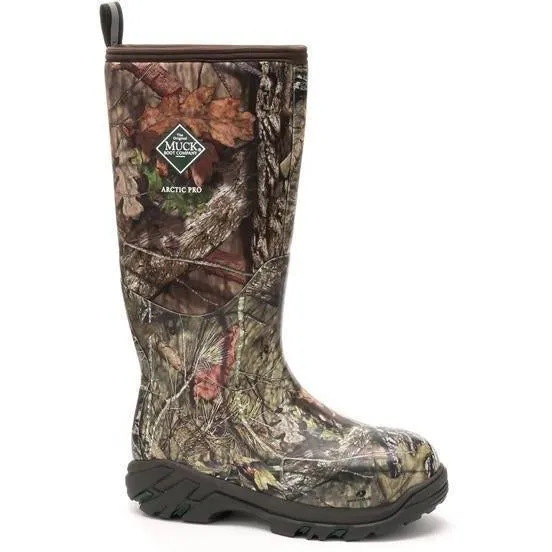 Muck Men's Arctic Pro Mossy Oak 17" Waterproof Rubber Hunt Boot - Mossy Oak - ACP-MOCT