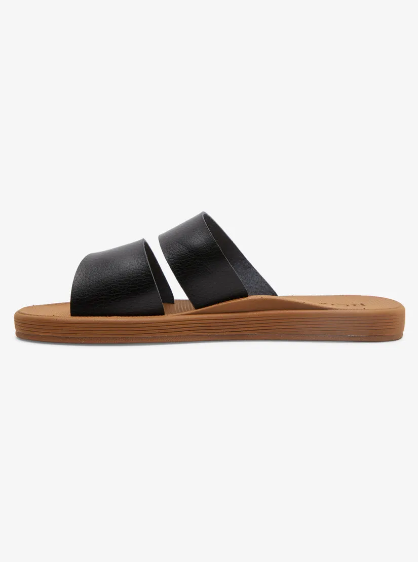 Roxy Womens Coastal Cool Sandals - Black