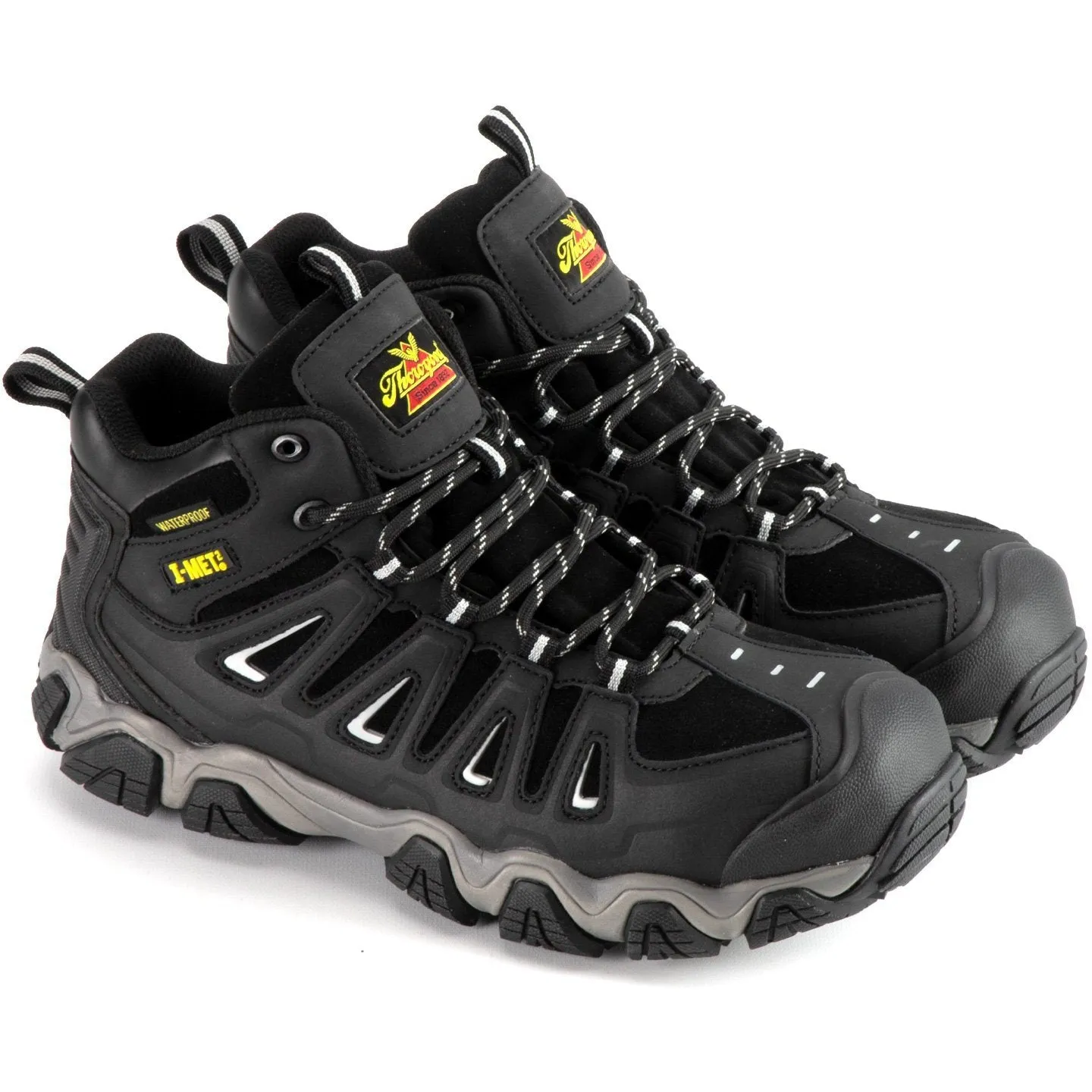 Thorogood Men's Crosstrex Metguard Mid Safety Toe Waterproof Work Boot - 804-6490
