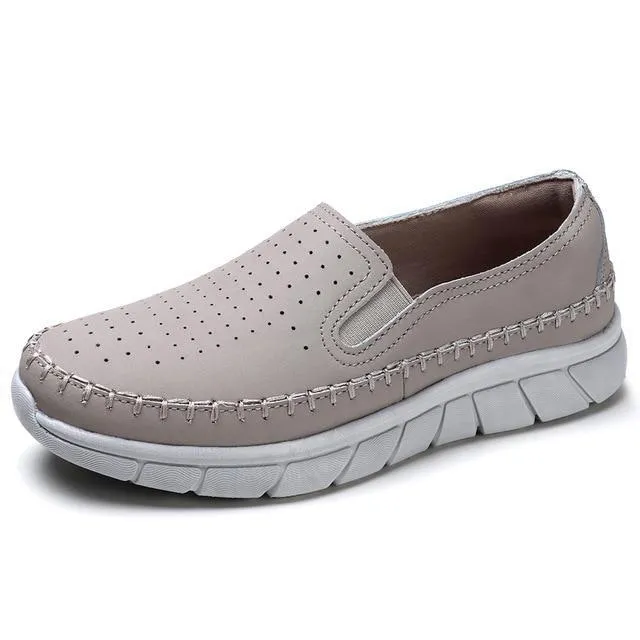 Women flats leather Loafers ballet flats sneakers